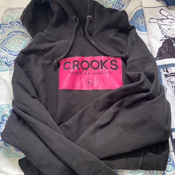 Crooks & Castles Sweaters - Cropped hoodie